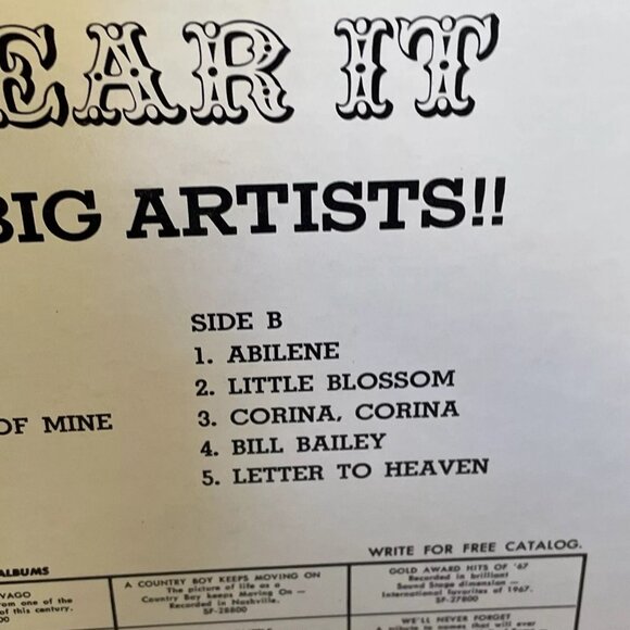 Country Music Like You Want To Hear It (Vinyl) Somerset SF-34700 VG+ LP Record - Picture 5 of 10